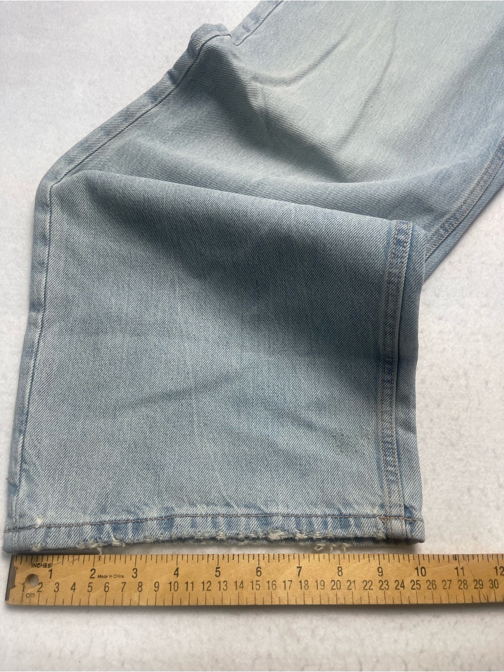 Zara Light Wash Wide-Leg Jeans - Picture 13 of 14